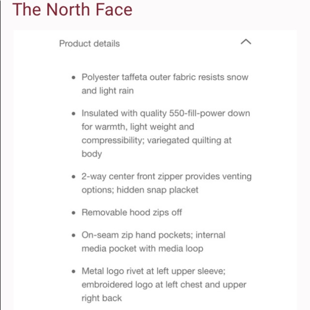 The north face miss metro jacket - Picture 15 of 15